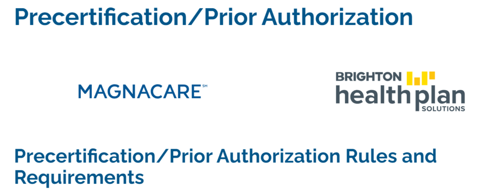 Magnacare Provider Portal Authorization