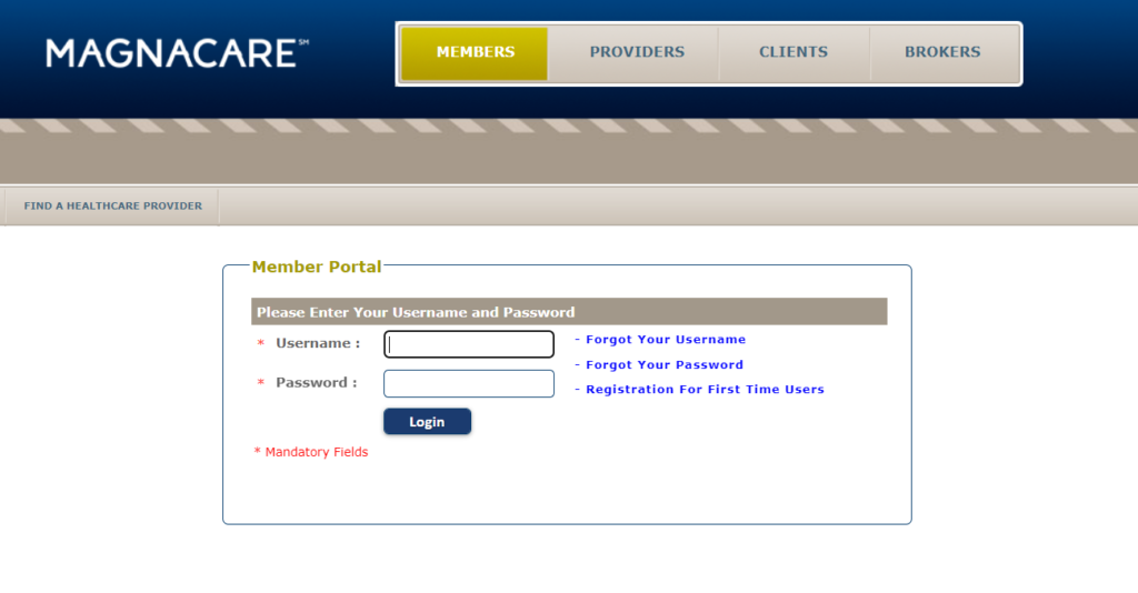 Magnacare Provider Portal Login